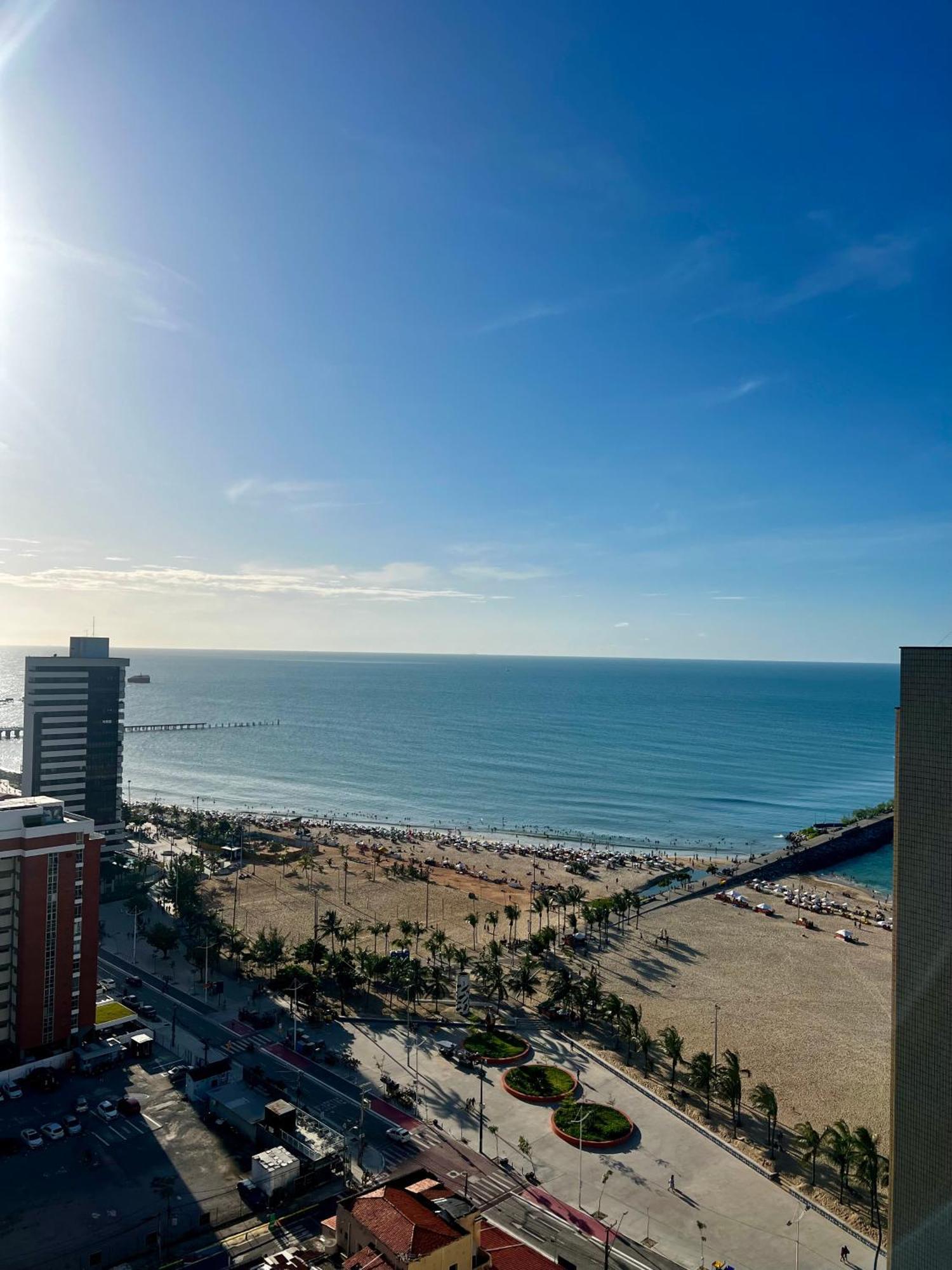 Flat Praia De Iracema Vista Mar Fortaleza  Exterior foto