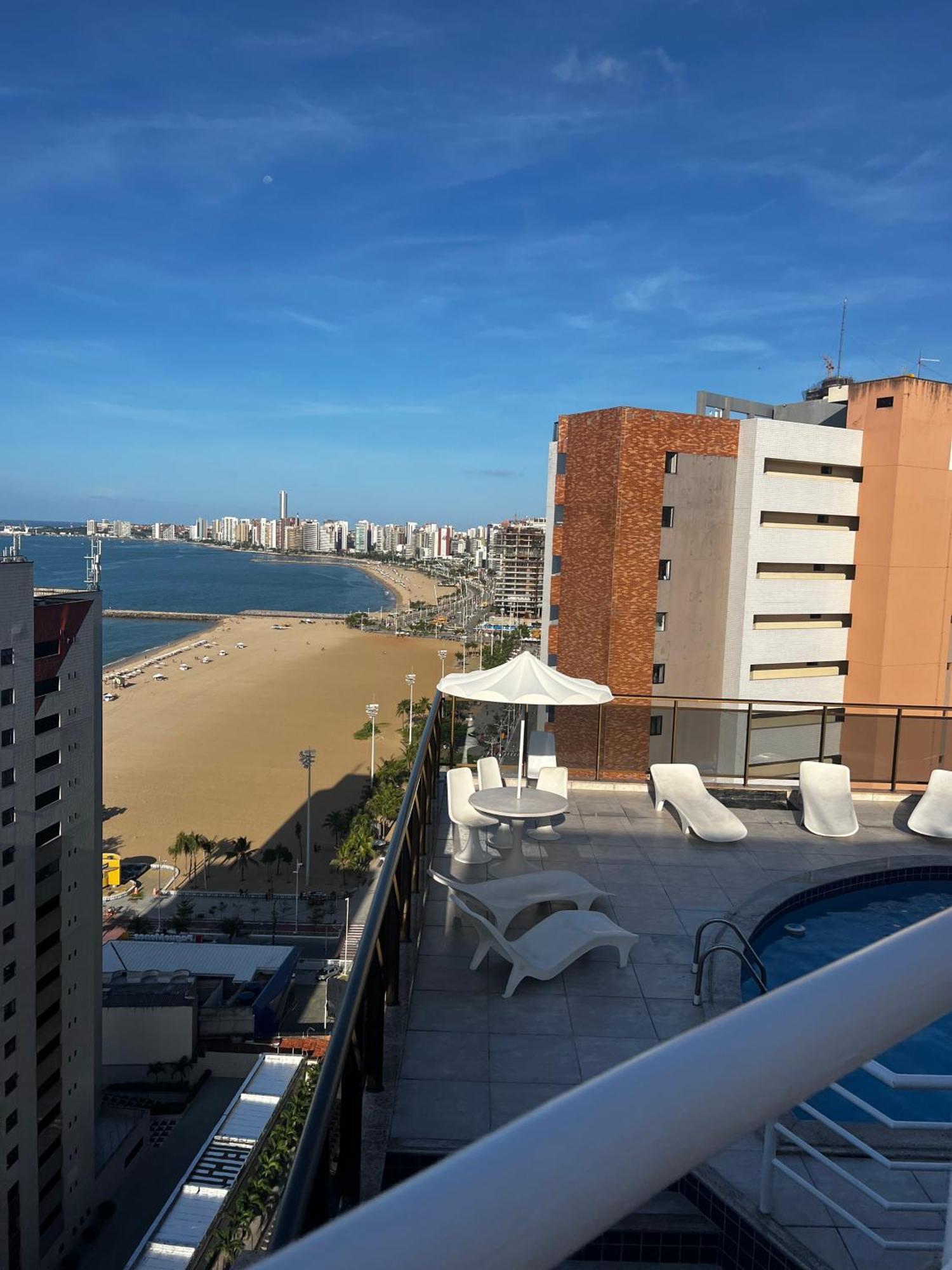 Flat Praia De Iracema Vista Mar Fortaleza  Exterior foto